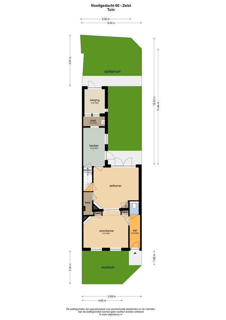 Nooitgedacht 60, Zeist plattegrond-6