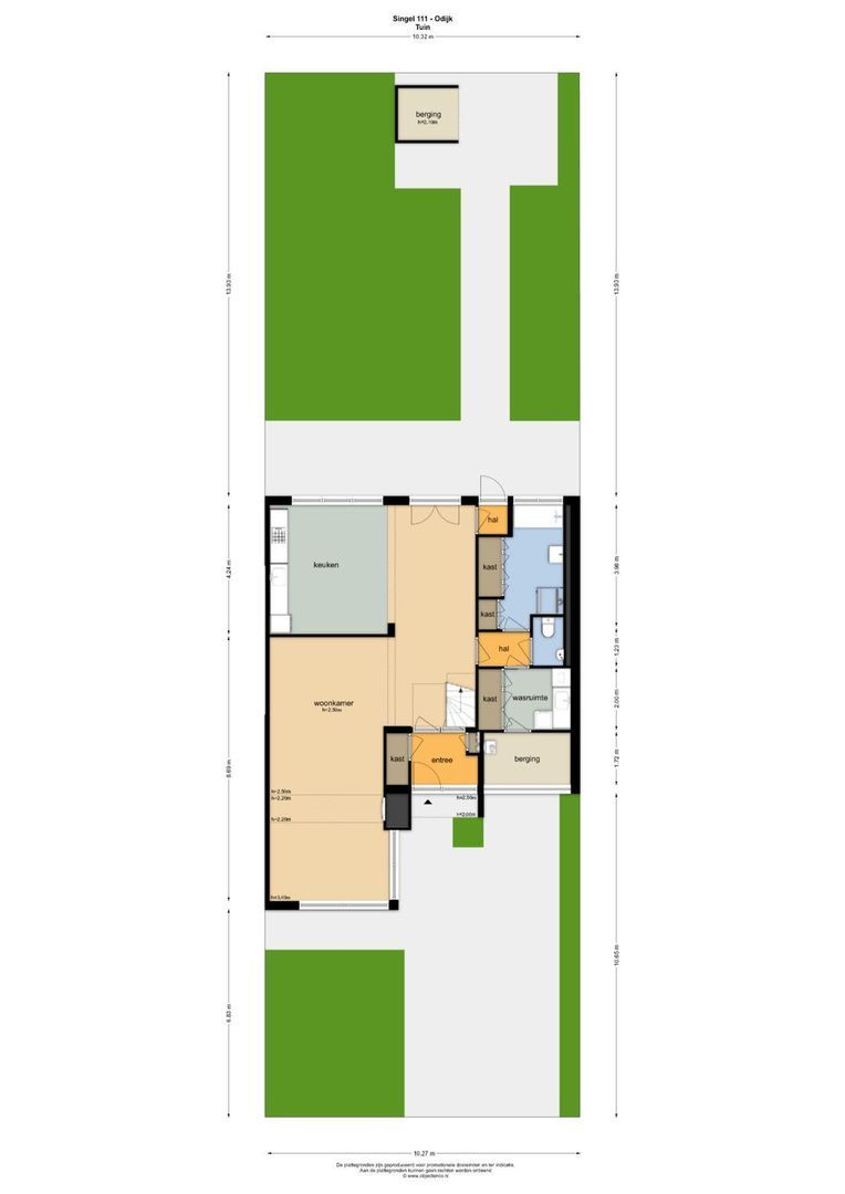Singel 111, Odijk plattegrond-7