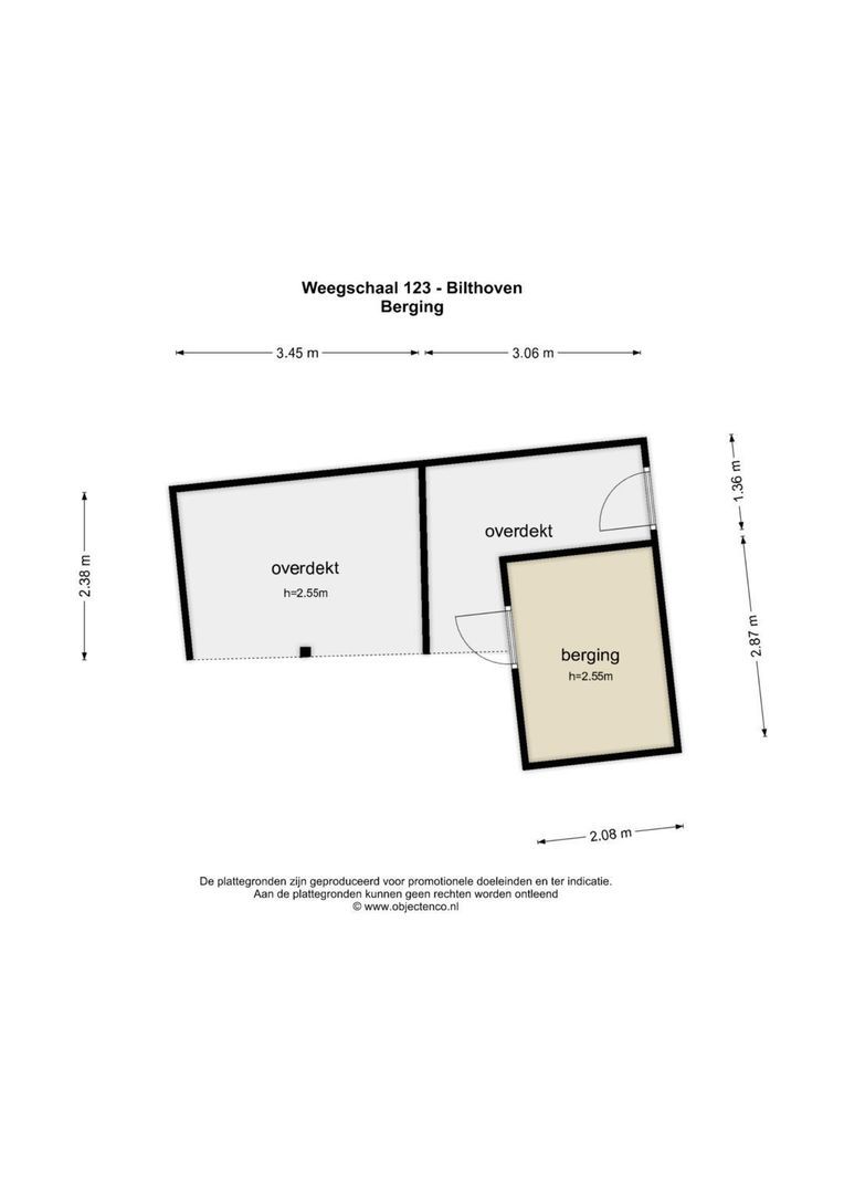 Weegschaal 123, Bilthoven plattegrond-5