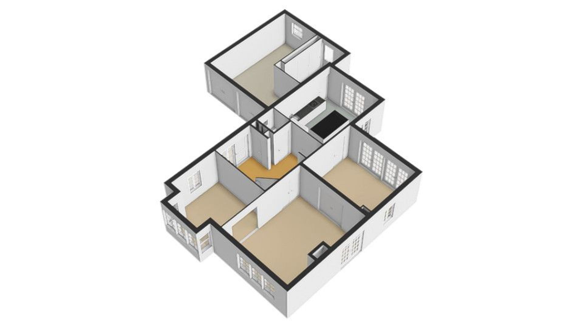 Prof. Lorentzlaan 4, Zeist plattegrond-1