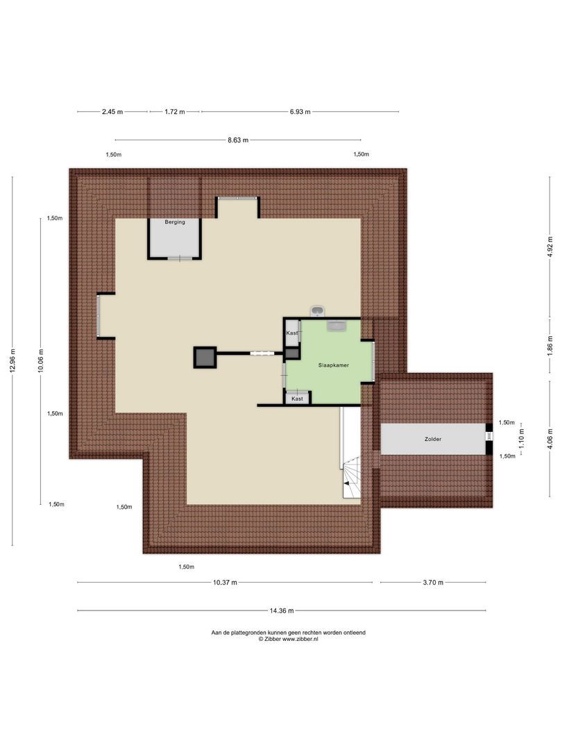 Kortenaerstraat 7, Enschede plattegrond-2