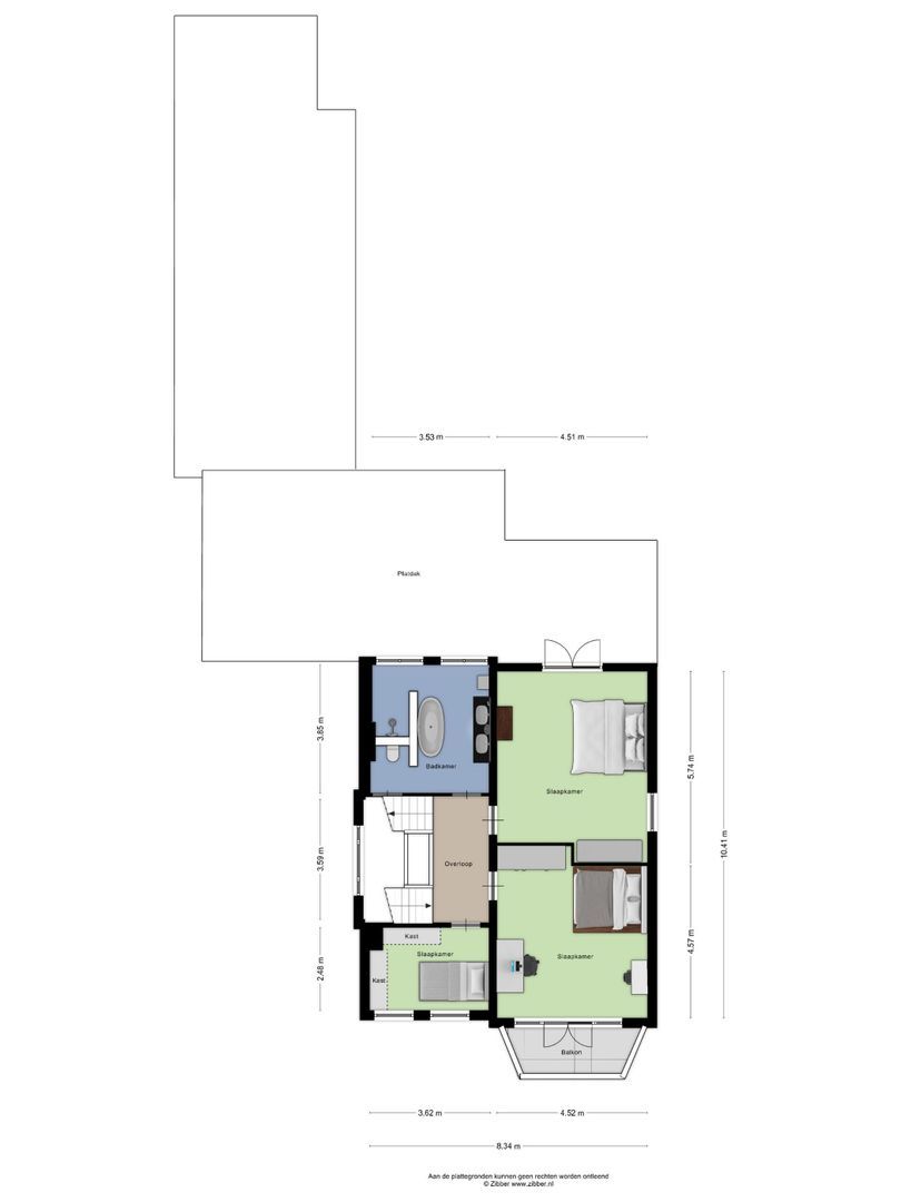 Oliemolensingel 175, Enschede plattegrond-1