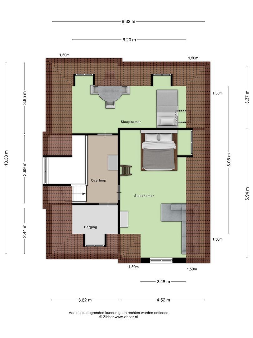 Oliemolensingel 175, Enschede plattegrond-2