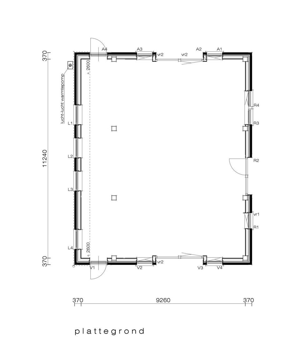 Hofmanweg 4, Enschede plattegrond-0