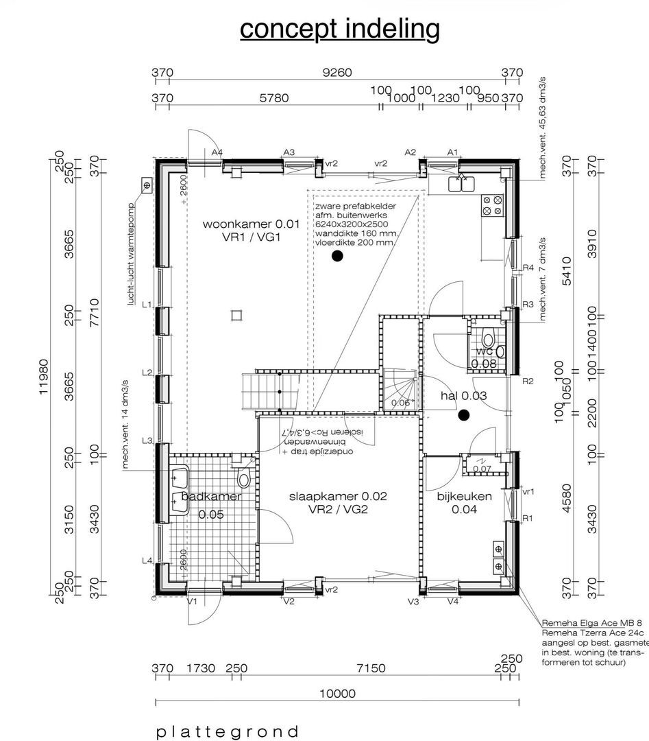 Hofmanweg 4, Enschede plattegrond-3