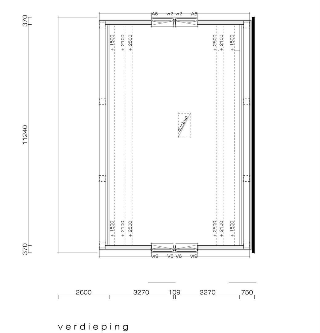 Hofmanweg 4, Enschede plattegrond-1