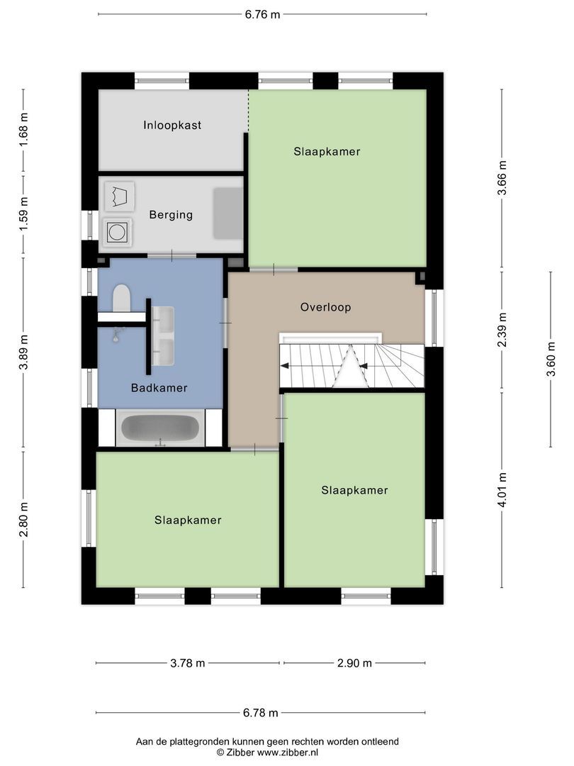 Noordendorplaan 27, Enschede plattegrond-1