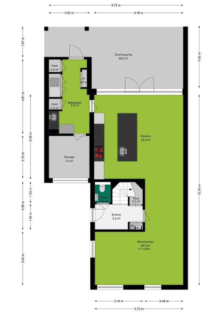 Roombekerveld 60, Enschede plattegrond-0