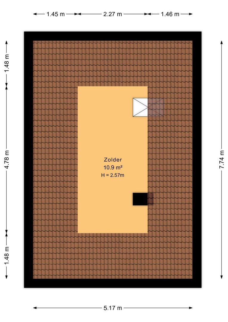 Groot Tegeler 37, Enschede plattegrond-3