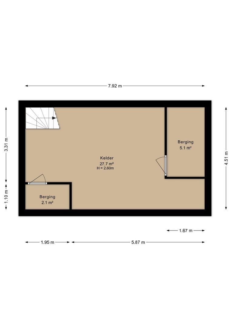 Telgendijk 77, Enschede plattegrond-3