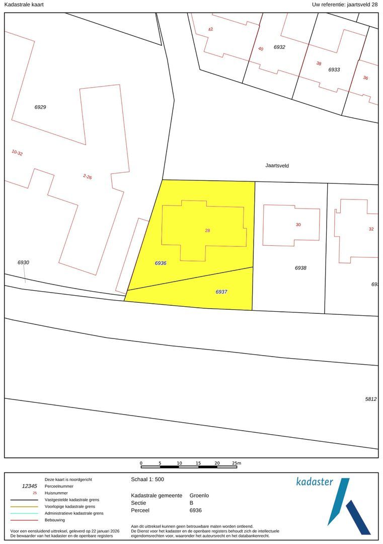 Jaartsveld 28, Groenlo plattegrond-2
