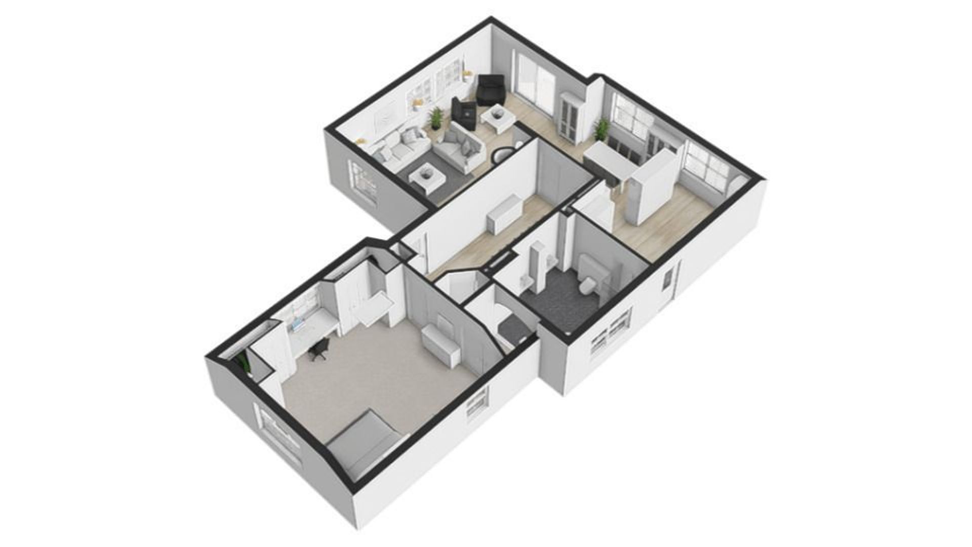 Lage Esweg 5 a, Nijverdal plattegrond-2