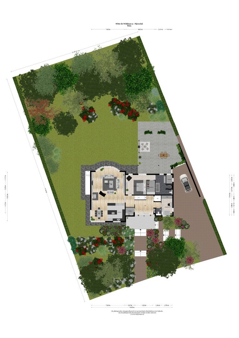 Witte de Withlaan 9, Nijverdal plattegrond-2