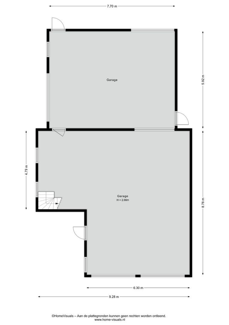 Ommerweg 23, Hellendoorn plattegrond-2