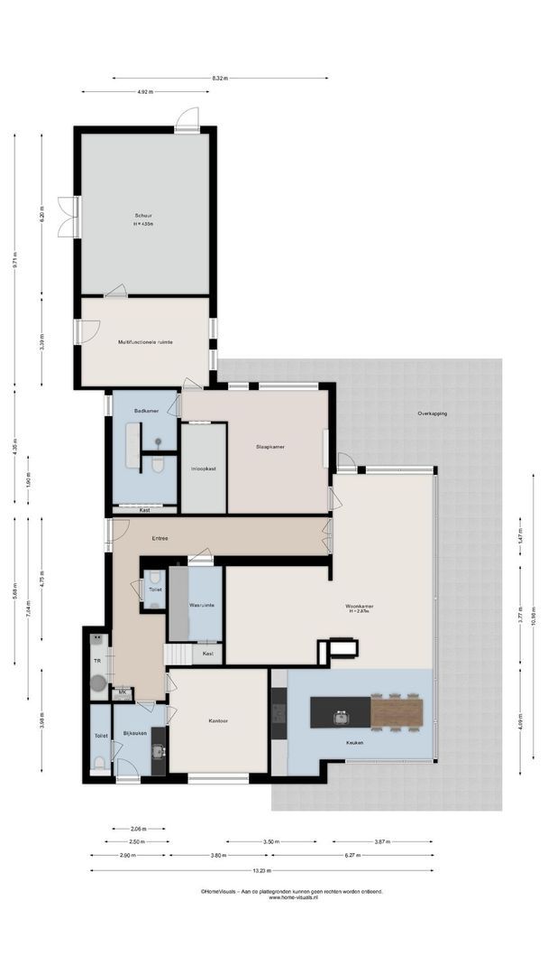 Vrugteveensweg 5, Hellendoorn plattegrond-1