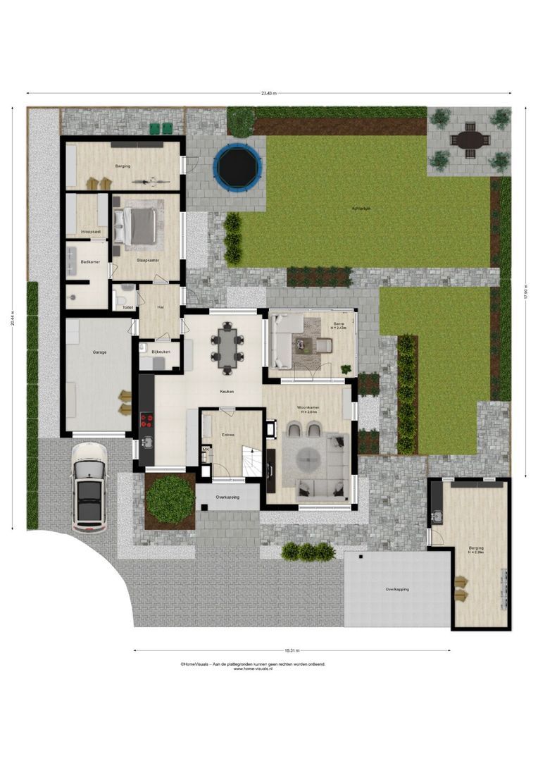 Erve 't Lochter 5, Nijverdal plattegrond-3
