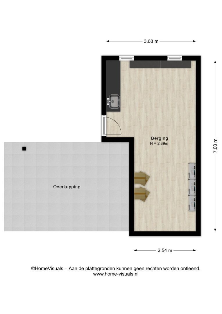 Erve 't Lochter 5, Nijverdal plattegrond-1