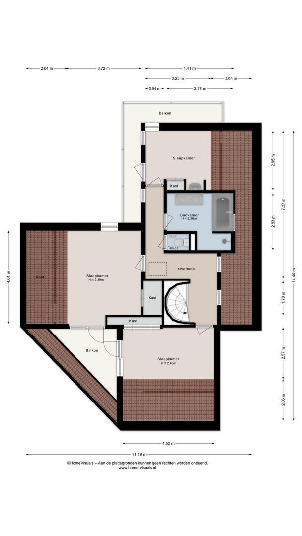 Ericaweg 76, Nijverdal plattegrond-1