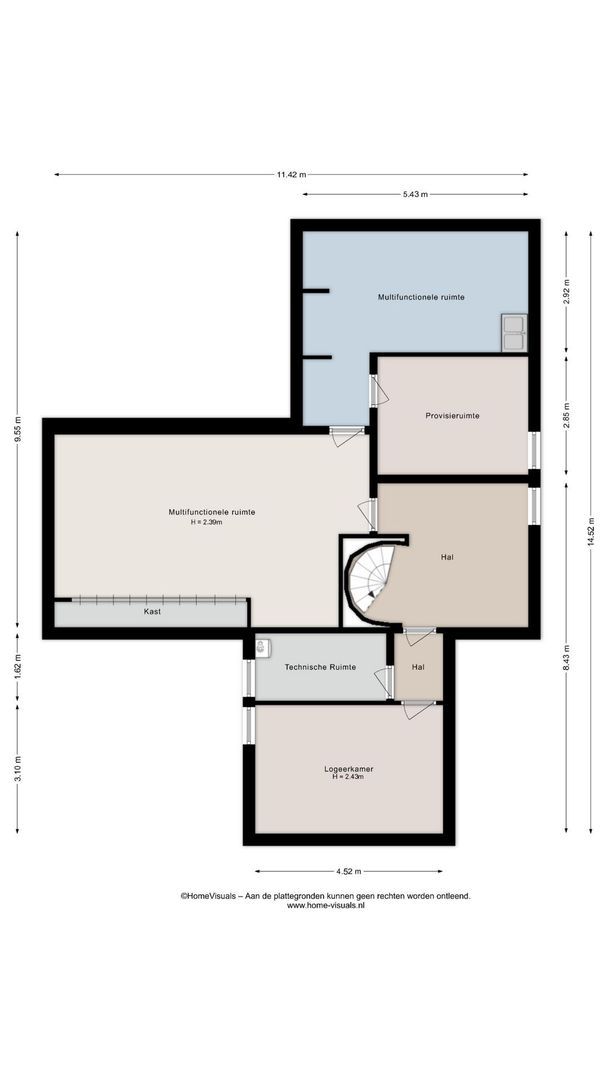 Ericaweg 76, Nijverdal plattegrond-2