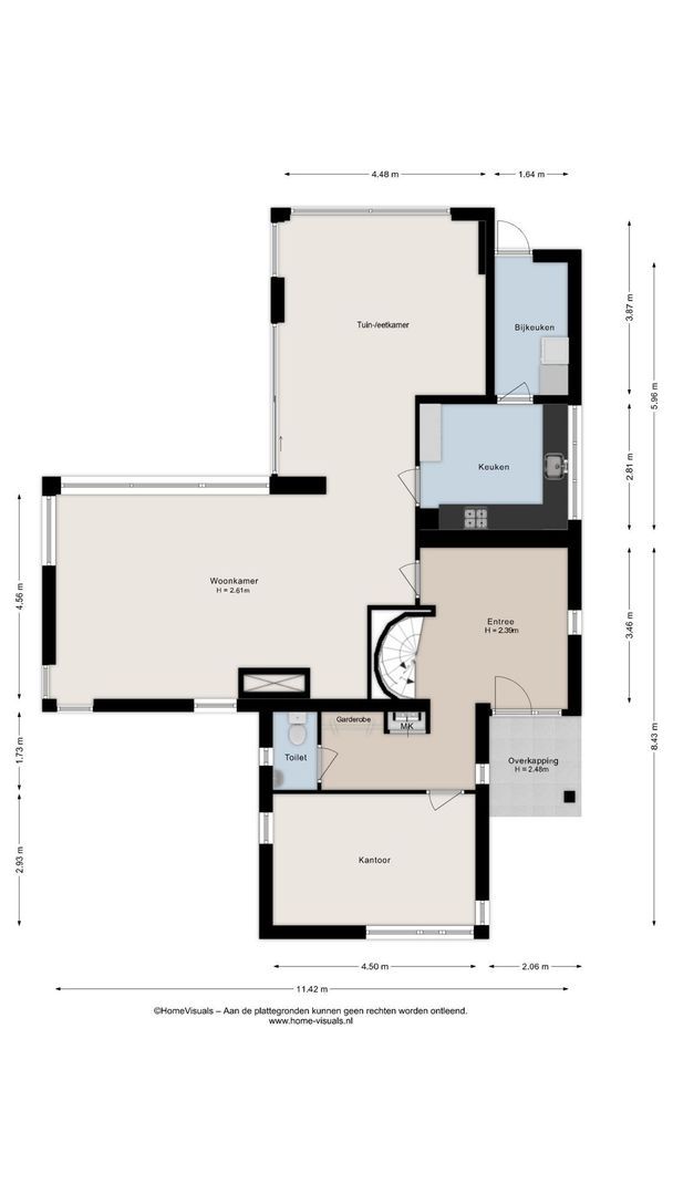 Ericaweg 76, Nijverdal plattegrond-0