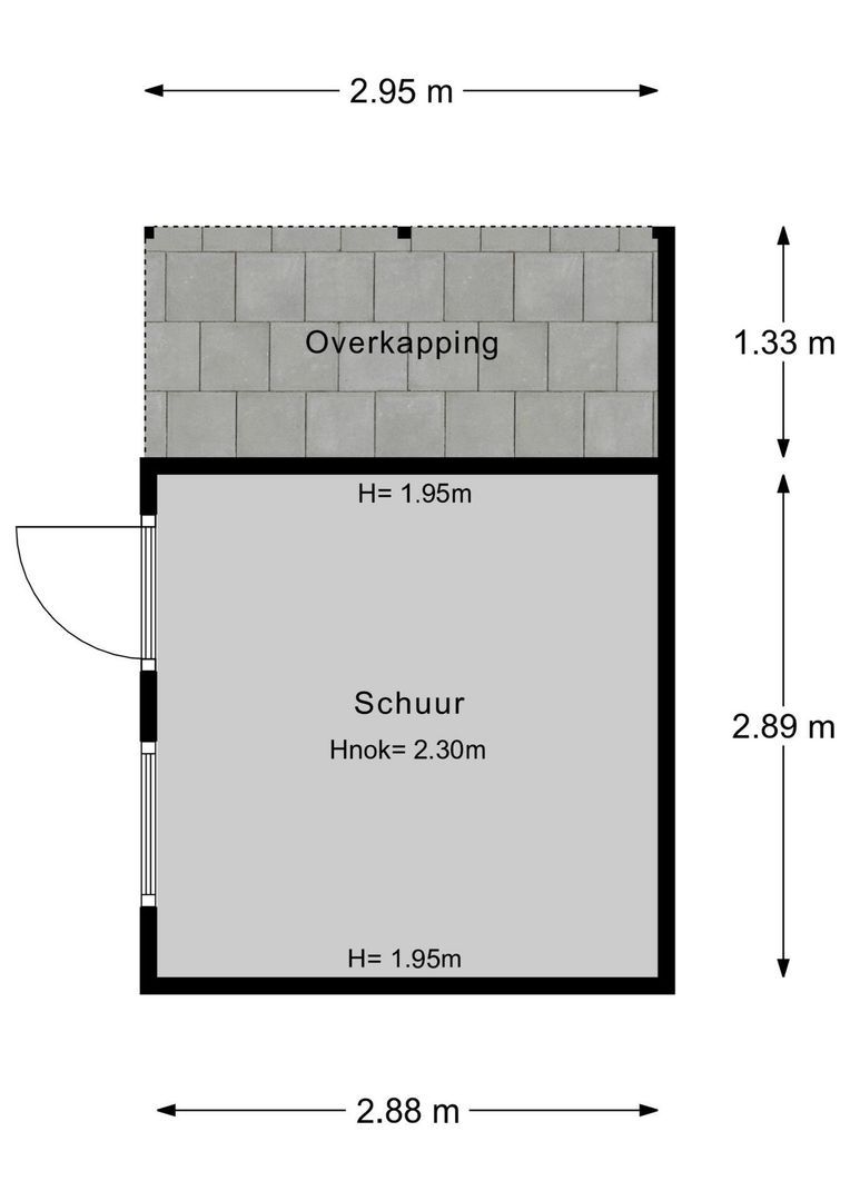 Kruislaan 1 a, Oostvoorne plattegrond-5