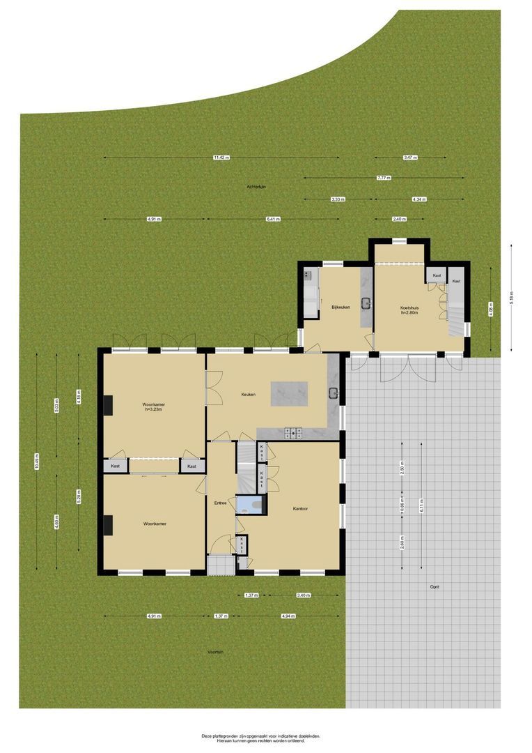 Burg Letteweg 19, Oostvoorne plattegrond-5