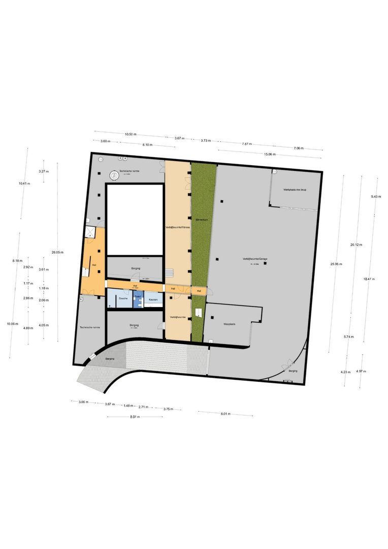 Molendijk 8, Oostvoorne plattegrond-3