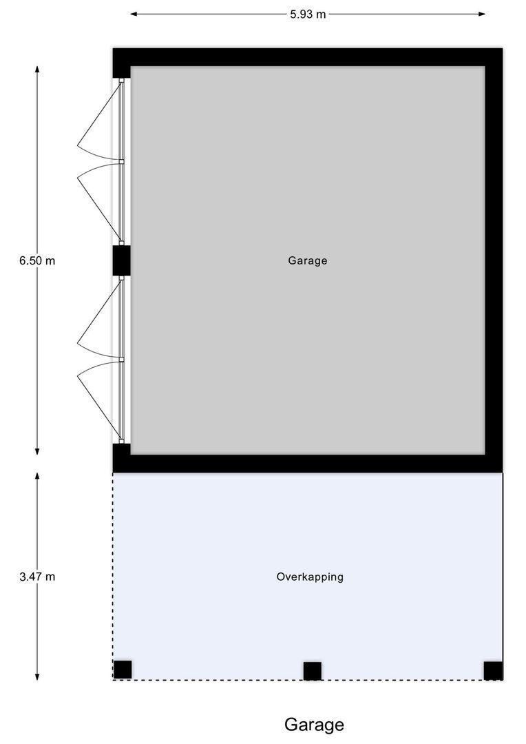 Gemeenlandsedijk Zuid 14, Abbenbroek plattegrond-2