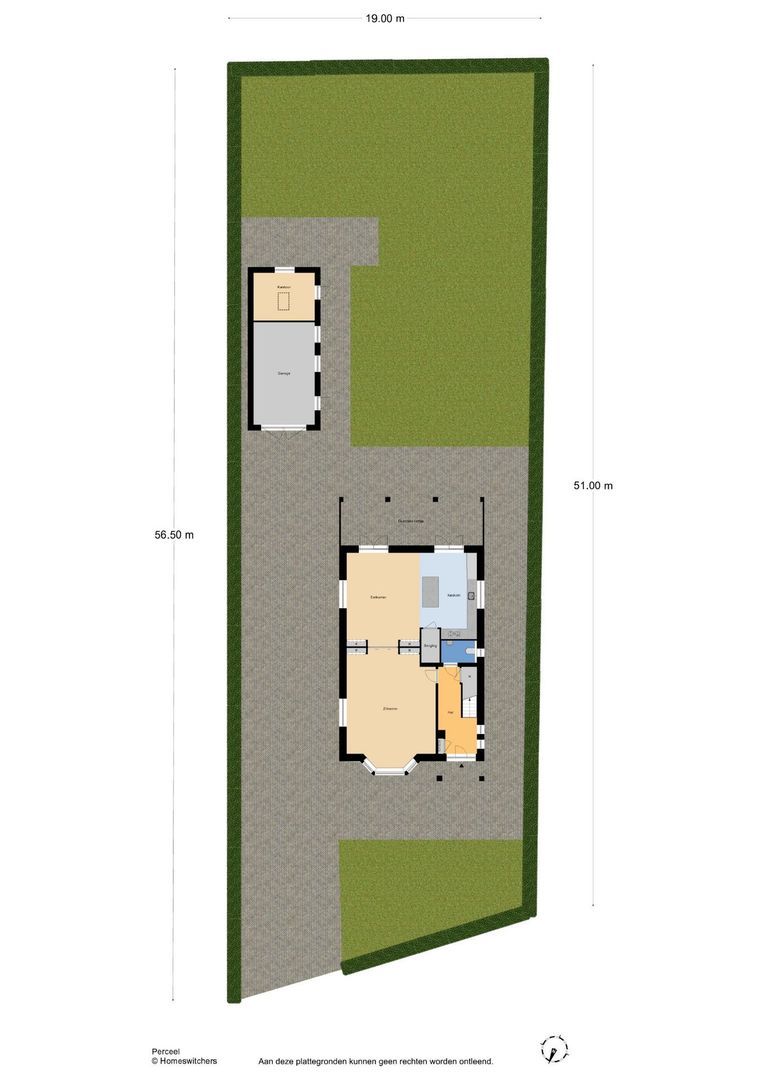 Boomweg 21, Rockanje plattegrond-5