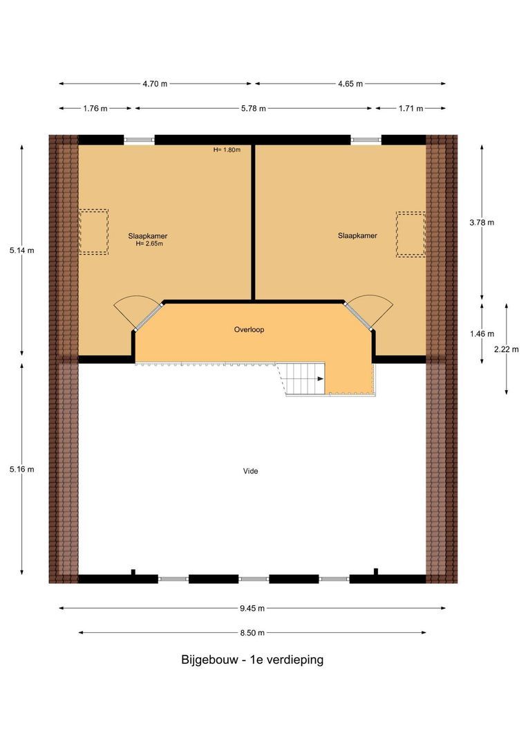 Bosweg 9 a, Rockanje plattegrond-5