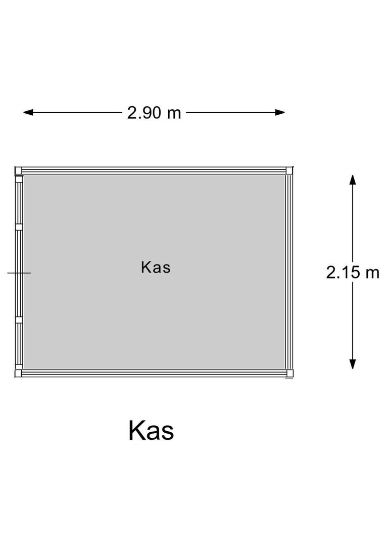 Kerkweg 22, Heenvliet plattegrond-5