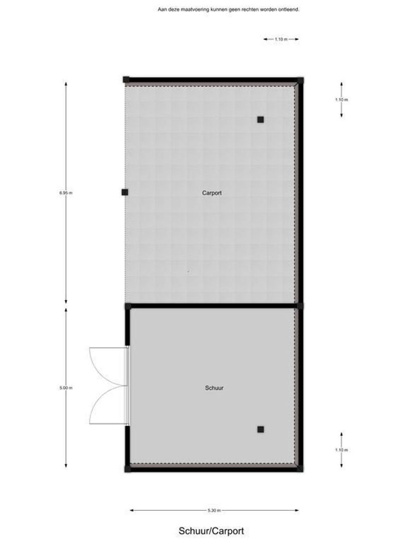 Bosweg 2 a, Rockanje plattegrond-3
