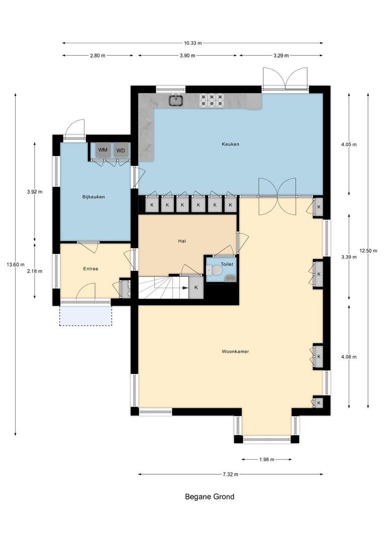 Stationsweg 57, Oostvoorne plattegrond-0