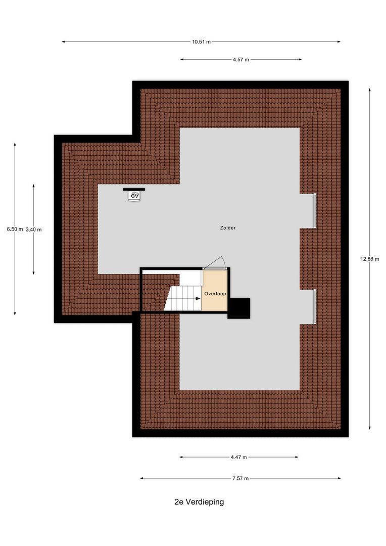Stationsweg 57, Oostvoorne plattegrond-2