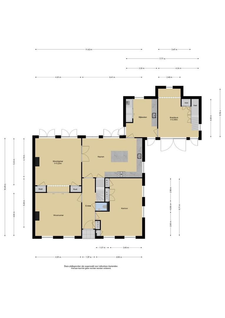 Burg Letteweg 19, Oostvoorne plattegrond-0