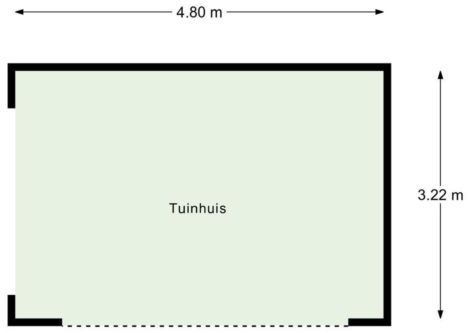 Opzoomerlaan 116, Hellevoetsluis plattegrond-3