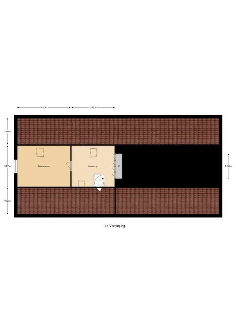 Woudseweg 4 b, Tinte plattegrond-1