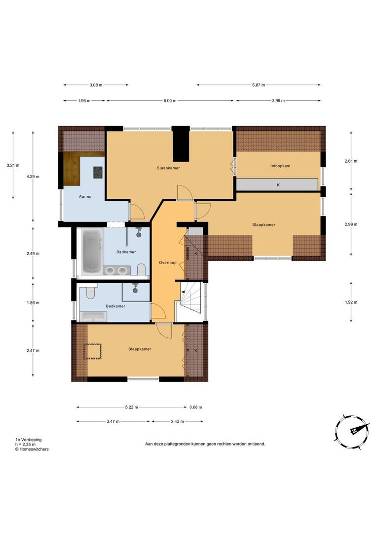Kruislaan 6, Oostvoorne plattegrond-1