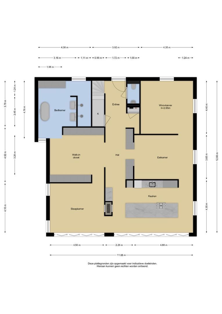 Burghseweg 74, Burgh-Haamstede plattegrond-0