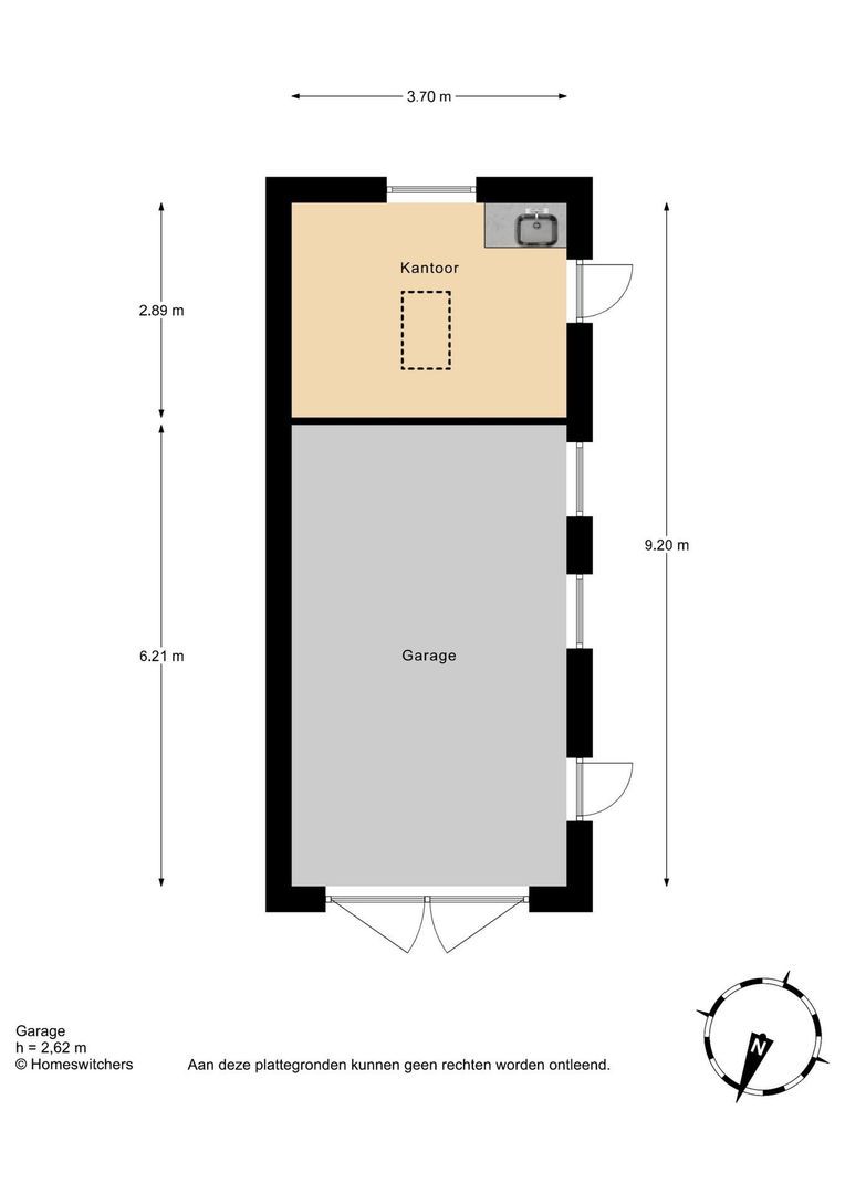 Boomweg 21, Rockanje plattegrond-3