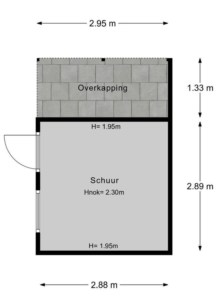 Kruislaan 1 a, Oostvoorne plattegrond-5