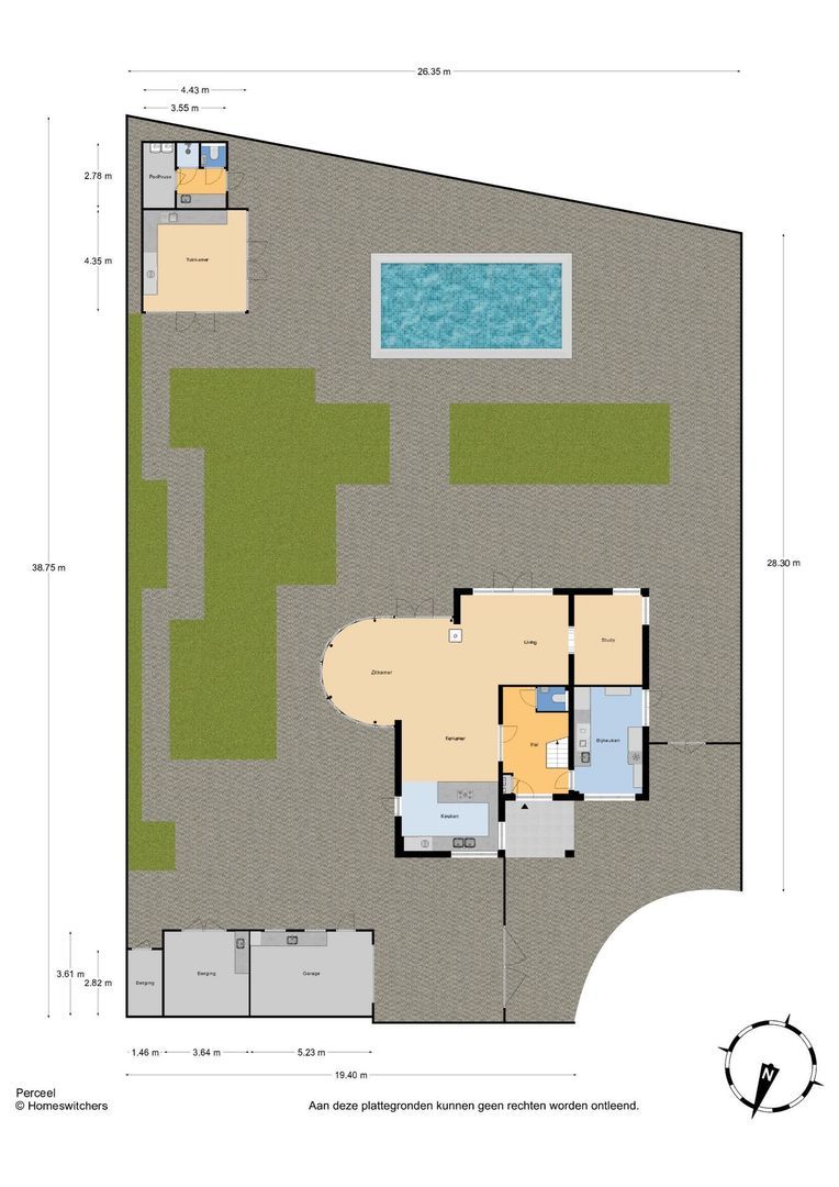 Esplanade 15, Hellevoetsluis plattegrond-3
