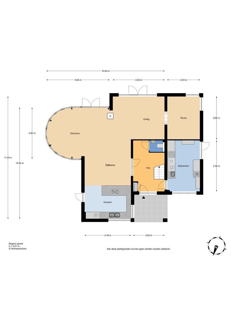 Esplanade 15, Hellevoetsluis plattegrond-0
