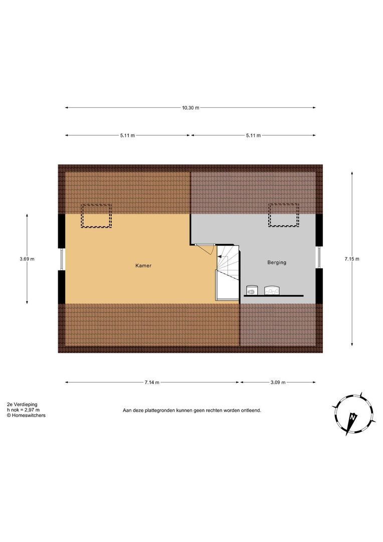 Esplanade 15, Hellevoetsluis plattegrond-2