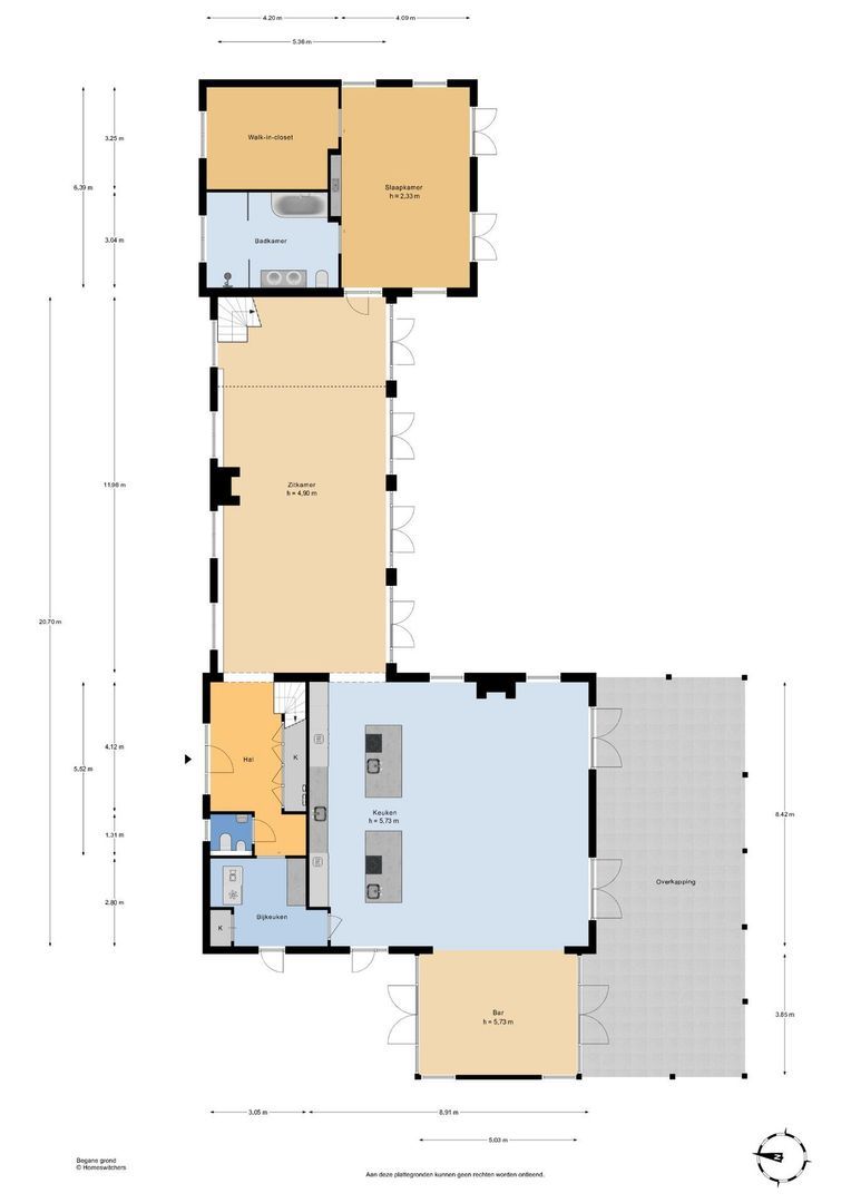 Haringvlietweg 2, Hellevoetsluis plattegrond-0