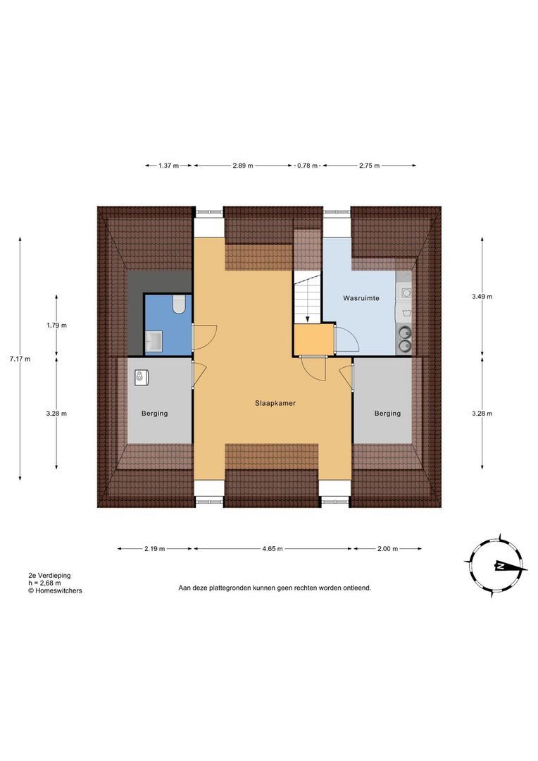Smitsweg 1, Hellevoetsluis plattegrond-2