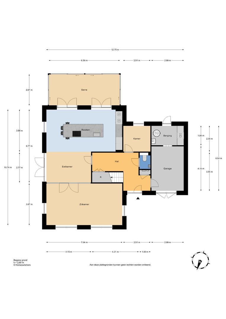 Vissersstraat 5, Ouddorp plattegrond-0