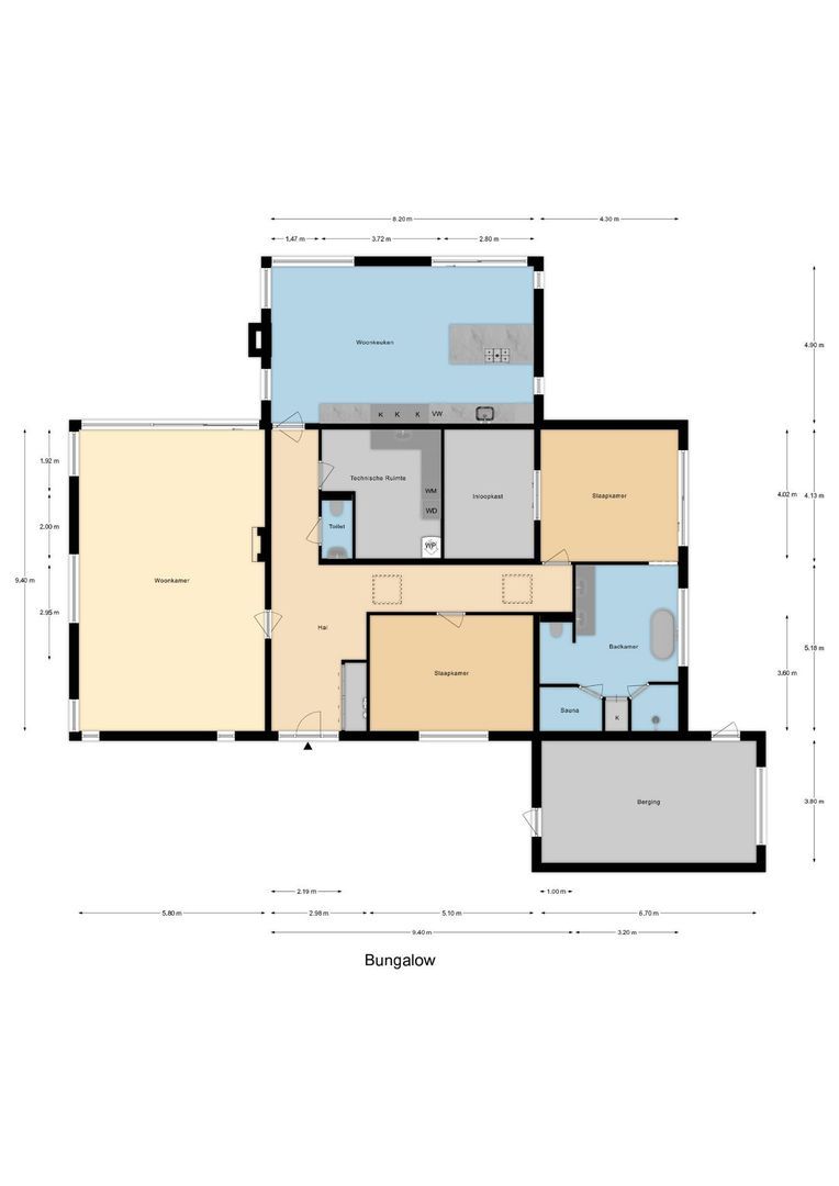 Parnassialaan 42, Oostvoorne plattegrond-0