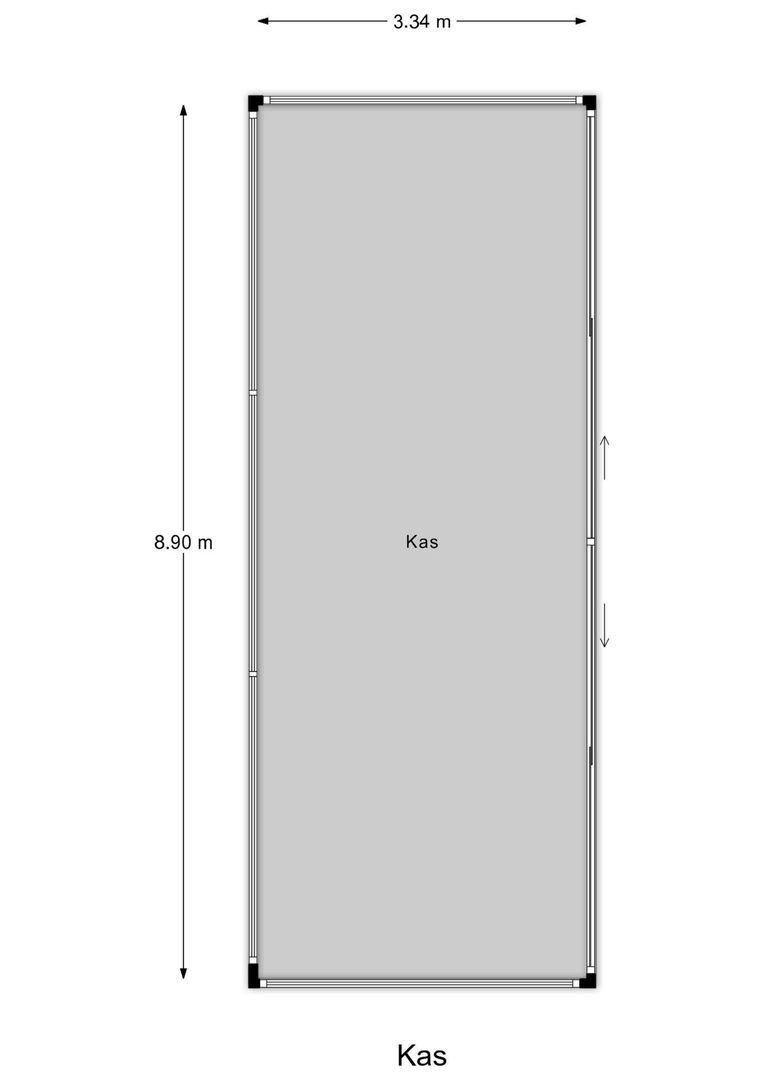 Achterstrypseweg 10, Rockanje plattegrond-3