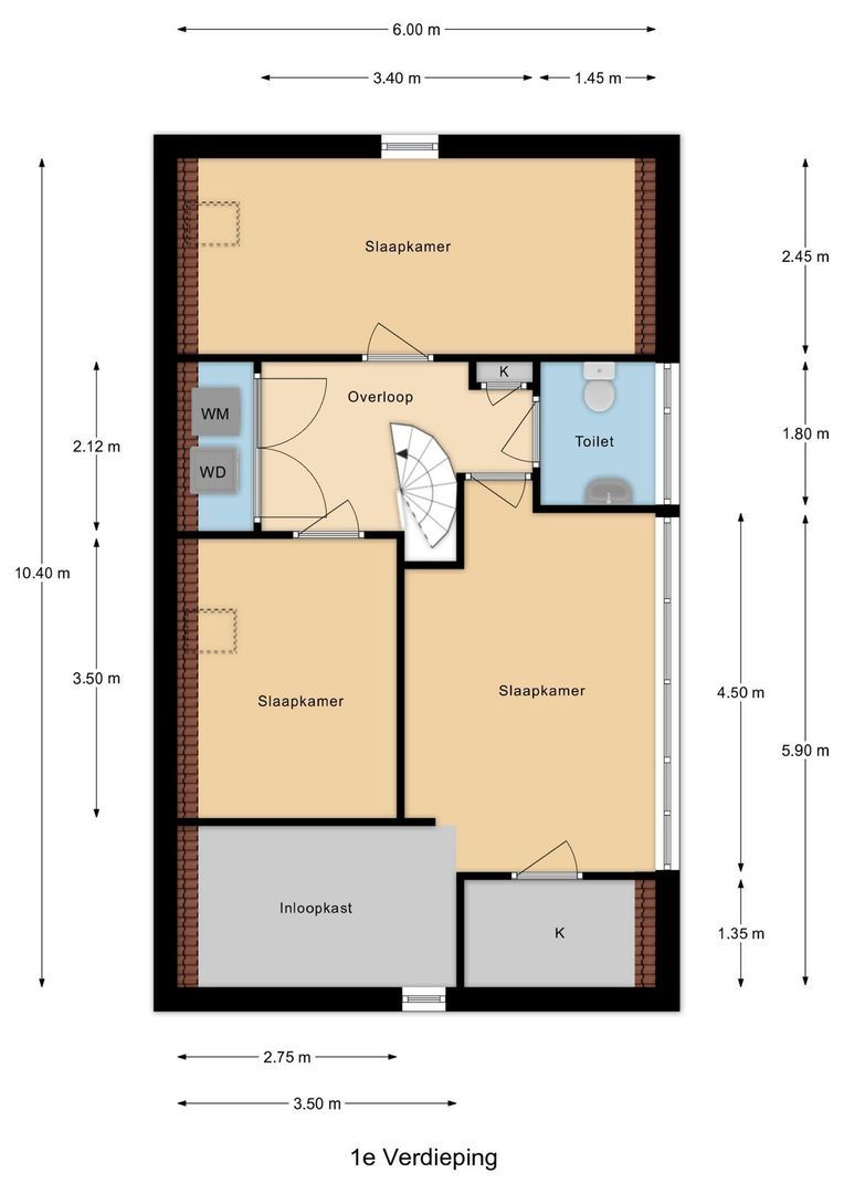Achterstrypseweg 10, Rockanje plattegrond-1